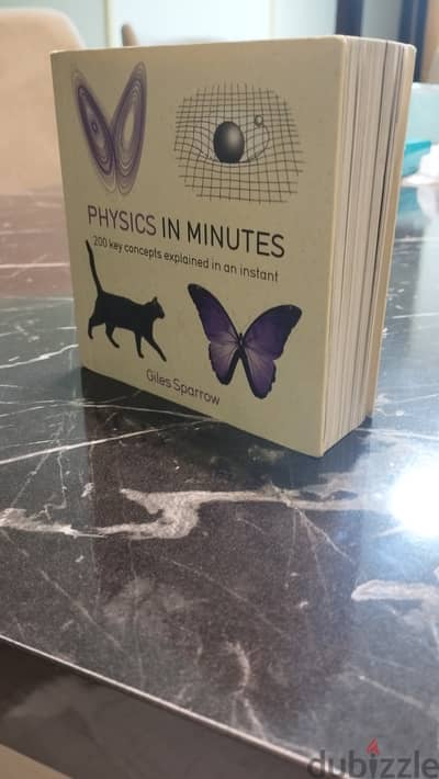 كتاب فيزياء في دقائق بالانجليزي | physics in minutes book