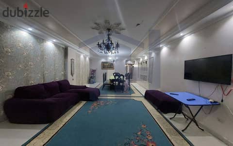 Furnished apartment for rent 150m Ibrahimia (Al-Battery Street near Al-Mawasah)