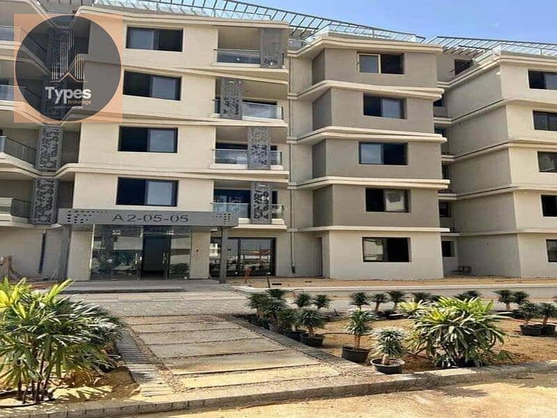 For sale, an apartment of 144 m, immediate delivery - landscape view - in Badya Palm Hills October Compound - at the lowest price, in a distinguished 0