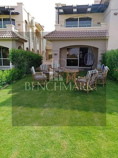 Ground floor chalet 150m for sale immediate delivery ready to move in La Vista Gardens Ain Sokhna 8km from Porto Sokhna sea view and landscape