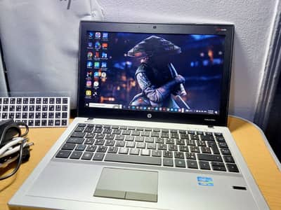 Hp probook مواصفات كالجديد بصمه كيبورد مضيئه رام ٨