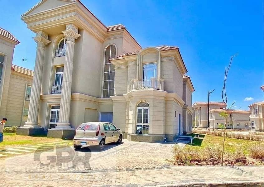 LUXURY Villa ready for living in Zahya compound New Mansoura 0