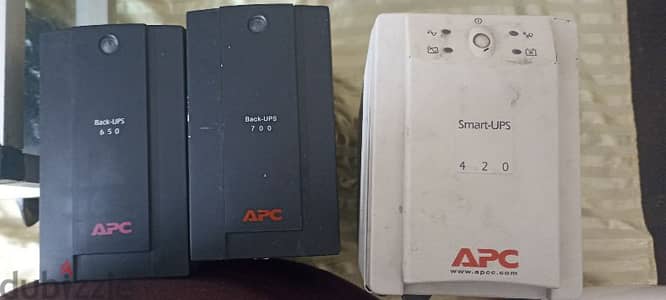 4 Device APC UPS - اربع اجهزة UPS