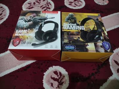 سماعه هيدفون GM-001&GM-004 Gaming Headset