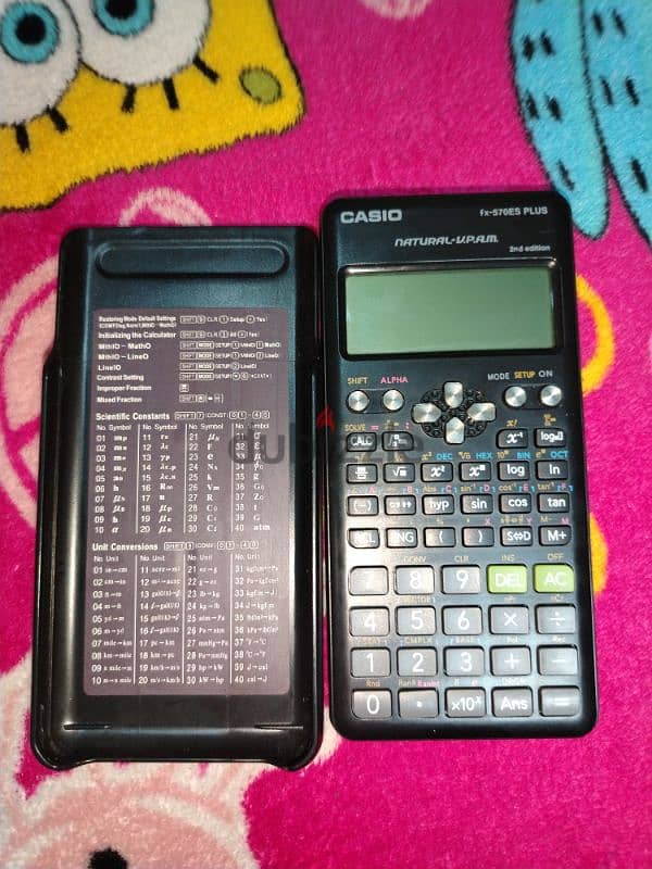 Casio fx570 Es plus 1