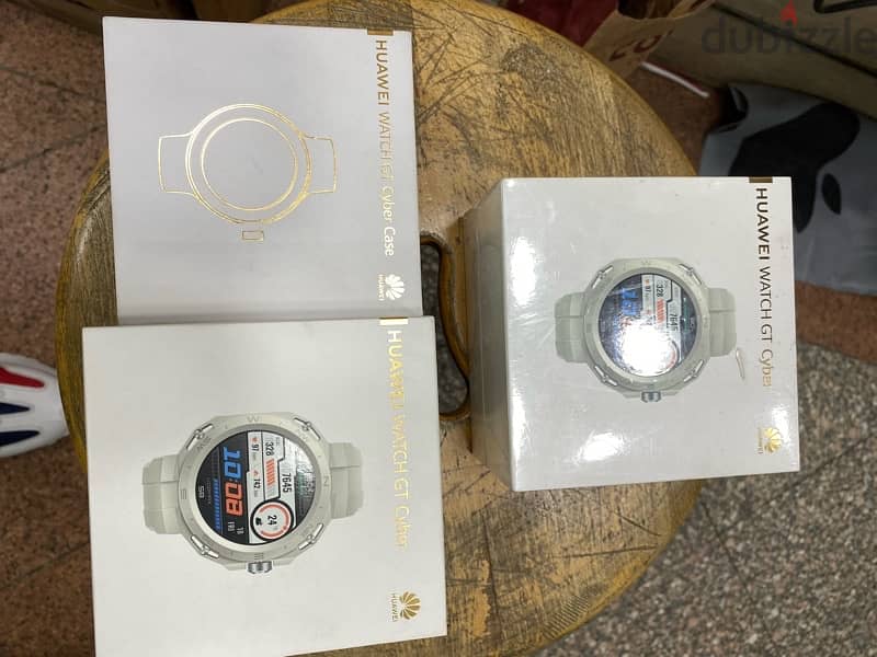 Huawei Watch GT Cyper Gray جديد متبرشم 0