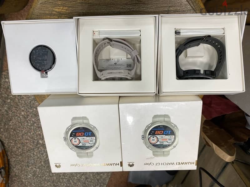 Huawei Watch GT Cyper Gray جديد متبرشم 1