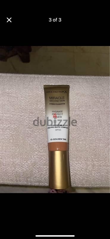 max factor foundation 3