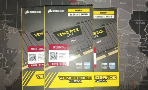 Corsair VENGEANCE LPX DDR4 RAM, 3x 16GB 3200 Lexar 2TB M. 2 Ares