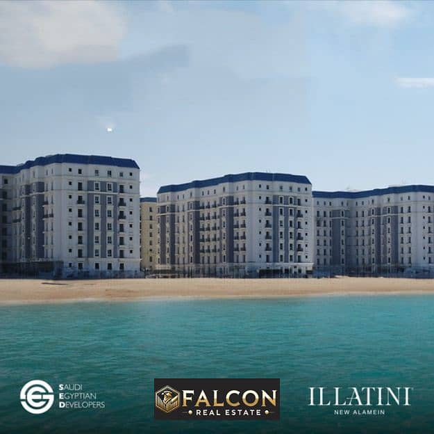 Bahri Road apartment (immediate delivery) for sale at a snapshot price and luxury finishes in the Latin Quarter, El Alamein City 0