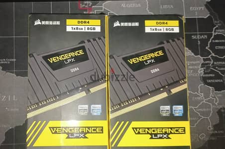 Corsair Vengeance 2*8 Corsair Vengeance3*16 3200