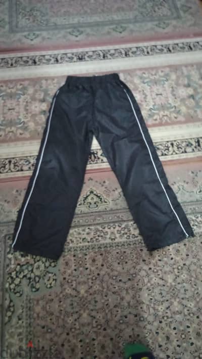 بنطلون اسود تراك بانتس بارشوت للبيع جديد New Track pants