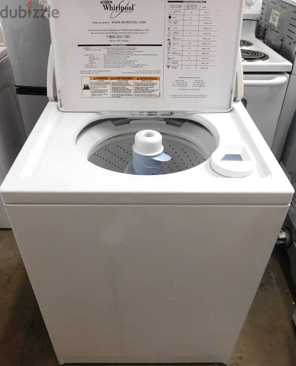 Whirlpool American washing machine new غسالة ماركت ويربول وارد امريكا 6