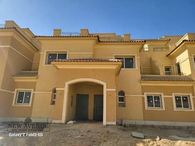 Semi-finished Townhouse Middle with roof in Stone Park Zone B, Delivered, Bua 280 sqm,4 bedrooms