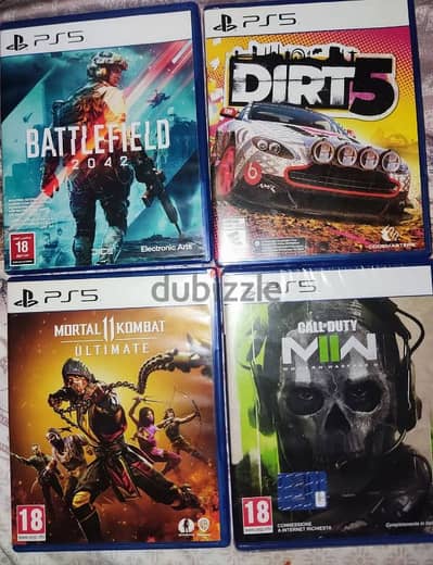 Call of duty / Mortal Kombat/ Dirt 5 / battlefield/fifa 21