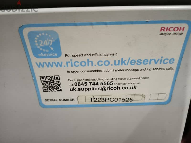 طابعه الوان ليزر ريكو تصوير وطبع Ricoh SPC242SF colour laser printer 5