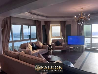 First row on Nile receive a fully finished hotel apartment + ACs next to Hilton Maadi in Nile Pearl Tower Directly on Maadi Corniche