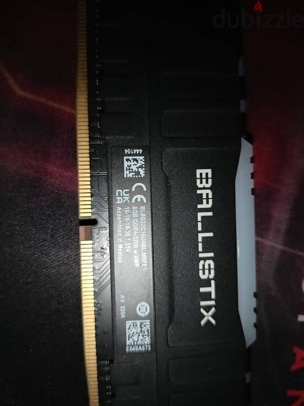 Crucial Ballistix 16gb ram 2x8GB DDR4-3200 0