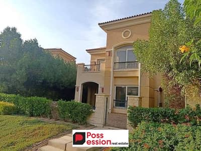 Villa for sale in the Fifth Settlement next to Swan Lake Hassan Allam in front of Al Rehab Gate, New Cairo, installments over 7 years