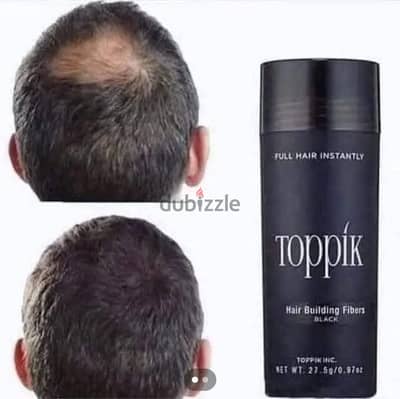 توبيك هير الأمريكي الاصلي  الحل الفورى للشعر الخفيف والصلع