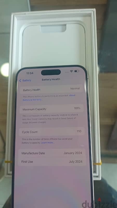 Iphone 15 pro max 256 GB 99% battery 1