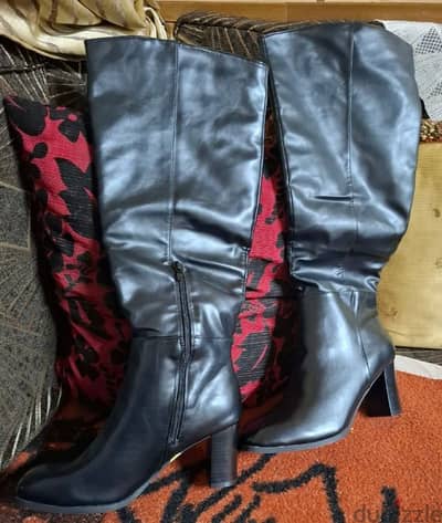 leather boots from USA. . . new