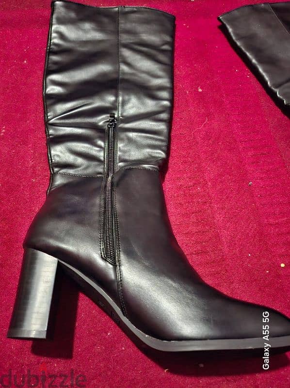 leather boots from USA. . . new 2