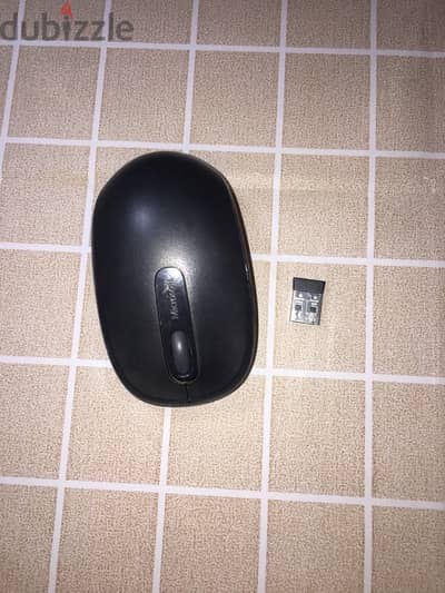 Microsoft Wireless Mouse 1850 Black U7Z-00001 ماوس مايكروسوفت لاسلكي