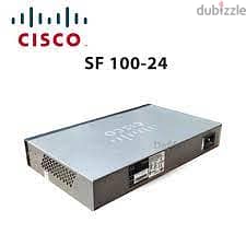 سويتش سيسكو Cisco SF100-24 v2 10/100 24-Port Small Business Smart Net 2