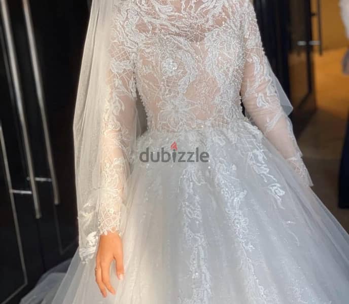 Wedding Dress from Turkey for rent 1