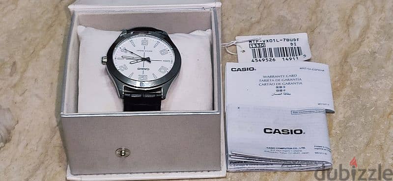 ساعة كاسيو رجالية Casio watch موديل MTP-V001L-7B 5