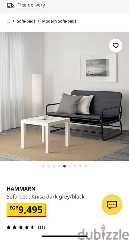 ikea sofabed 1