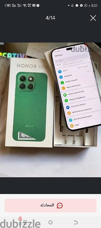 Honor x8b RAM 8 Rom 512 G OMLED 90hZ Snbdragon 680 1