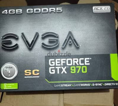 NVIDIA EVGA GeForce GTX 970 SC GAMING ACX 2.0