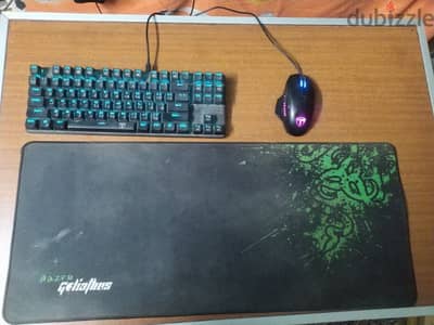 Mechanical keyboard - Gaming mouse - pad