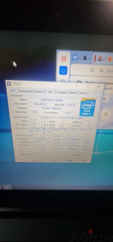 لاب ديل بدون خدش  i7 فيجا 2جيجا فعلي 7