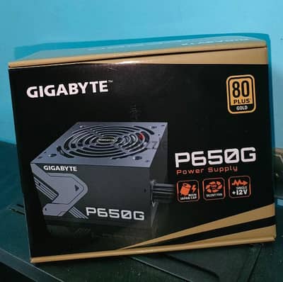 Gigabyte P650G Power Supply 650W Gold Plus (PSU) ( New )