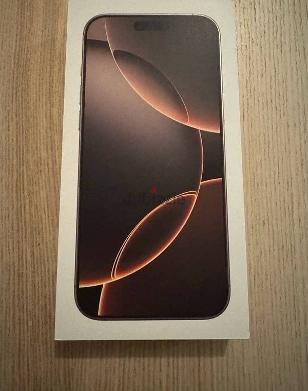 iphone 16 pro max 256 desert titanium new 0