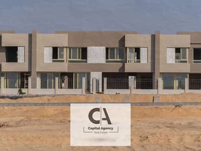 Installments over 12 years with only 5% down payment Apartment for sale in the heart of October in Badya Palm Hills Compound | View on the landscape