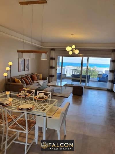 Immediate delivery chalet, fully finished, with a direct sea view in the heart of Ain Sokhna, LAVISTA 6