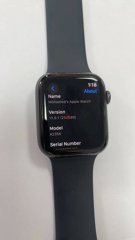 Smart Apple watch SE 44mm Space grey 1