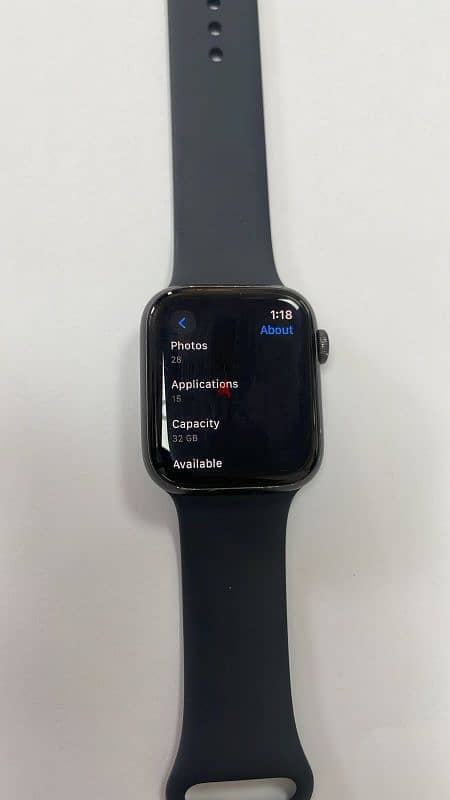 Smart Apple watch SE 44mm Space grey 4