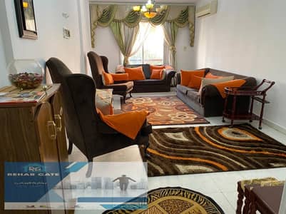 Furnished apartment for rent, 110 meters in Al-Rehab