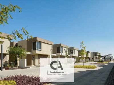 Installments over 12 years with only 1.5% down payment Apartment for sale in the heart of October in Badya Palm Hills Compound | View on the landscape