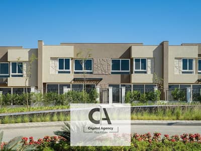 Installments over 12 years and a down payment of only 1.5% Apartment for sale with a private roof in the heart of October in Badya Palm Hills Compound