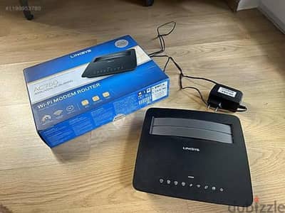 مودم راوتر سيسكو لينكسيس Linksys X6200 Dual Band AC750 Giga ADSL/VDSL