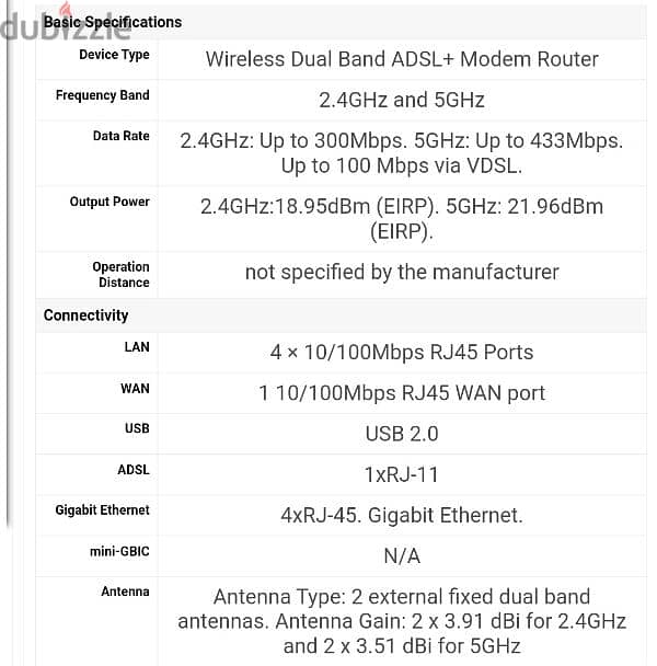 مودم راوتر سيسكو لينكسيس Linksys X6200 Dual Band AC750 Giga ADSL/VDSL 5