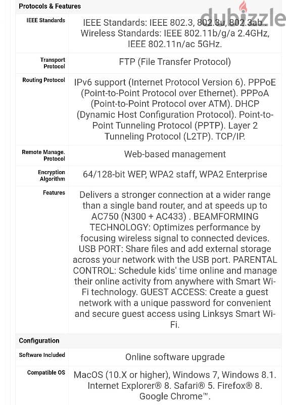 مودم راوتر سيسكو لينكسيس Linksys X6200 Dual Band AC750 Giga ADSL/VDSL 6