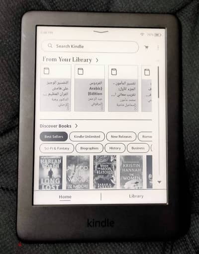 تابلت للبيع كيندل الجيل العاشر 8 جيجا بكل مشتملاته Kindle 10th