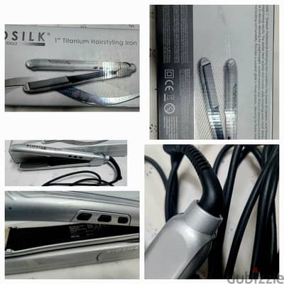 CHI  مكواه شعر BIOSILK  TITANIUM HAIRSTYLING IRON 1″ – EU